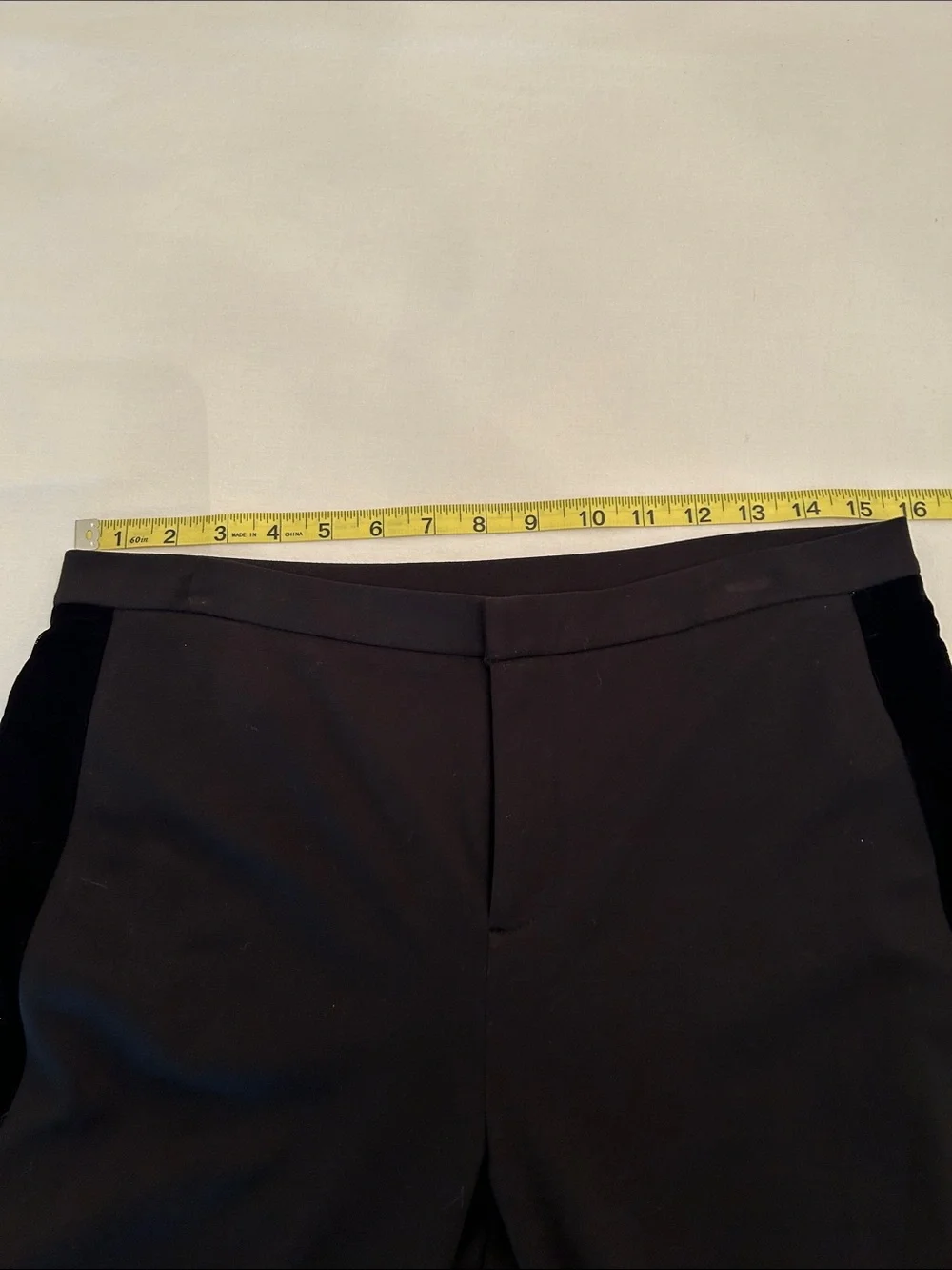 Michael Kors Black Womens Slim Tapered Dress Pants
